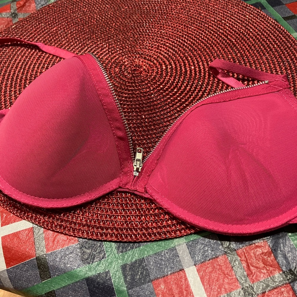 Hot Kiss Pink Bra